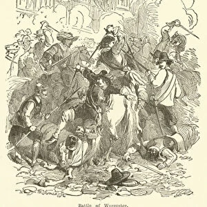 Battle of Worcester (engraving)