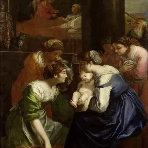 The Birth of the Virgin, c. 1620 (oil on canvas)