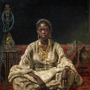 BLACK WOMAN, 1875-1876 (oil on canvas)