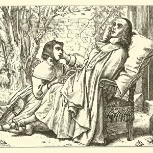 Blind Old Milton (engraving)