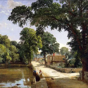 Bonchurch, Isle of Wight, 1859 (oil on canvas)