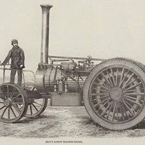 Brays Patent Traction-Engine (engraving)