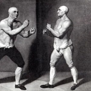 Broughton v. Stevenson (engraving) (b / w photo)