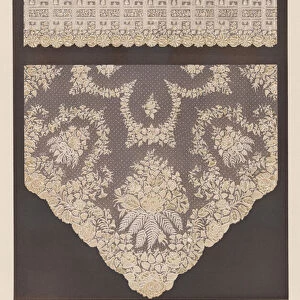 Brussels Lace by V Washer of Brussels (chromolitho)