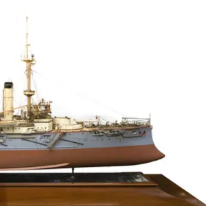 Builders model of Japanese battleship "Hatsuse", c.1890-99 (mixed media)