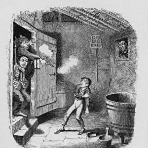 The Burglary, from The Adventures of Oliver Twist by Charles Dickens (1812-70) 1838