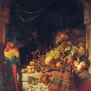 The Burgomasters Dessert, 1860 (oil on panel)
