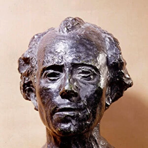 Bust of Gustav Mahler (1860-1911) composer Sculpture of Auguste Rodin (1840-1917