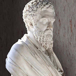 Bust of Jules Romano (Giulio Romano) (marble)