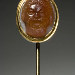 Cameo of a theatre mask