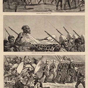 The Capture of Sekukunis Stronghold (engraving)