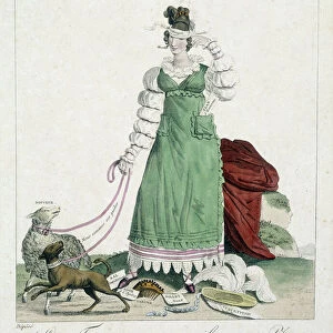Cartoon on love: "The woman as there are few or the model of wives", Carnavalet