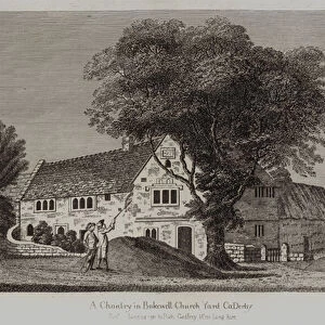 A Chantry in Bakewell Church Yard County Derby (engraving)