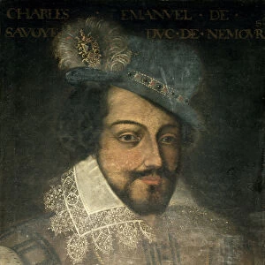 Charles Emmanuel of Savoy (1547-95) (oil on canvas)