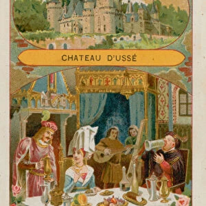 Chateau d Usse (chromolitho)