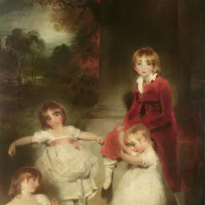 The Children of John Angerstein (1735-1823) (oil on canvas)