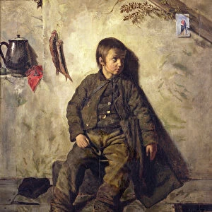 A Chimney Sweep from Savoie, 1832 (oil on canvas)