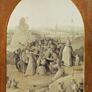 Christ on the Road to Calvary, from the Temptation of St