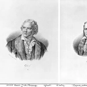 Christoph Willibald von Gluck (1714-87) and Andre Ernest Modeste Gretry (1741-1813)