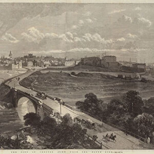 The City of Chester, View from the South Side (engraving)