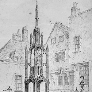 City Cross Winchester, c. 1830 (engraving)