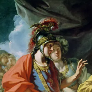 The Clemency of Alexander the Great (356-323 BC) in front of the Family of Darius III (d