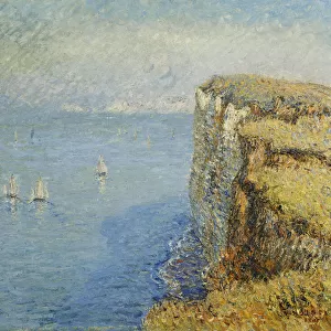 Cliffs in Normandy; Falaises en Normandie, 1901 (oil on canvas)