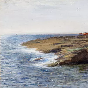 On the Coast of Fife, 19th century (w / c)