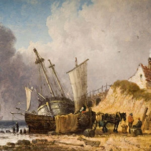 Coast Scene, 1836 (oil on panel)