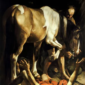 The Conversion of St. Paul, 1601 (oil on canvas)