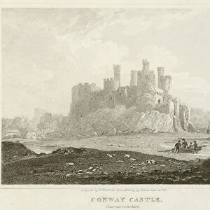 Conway Castle, Caernarvonshire (engraving)