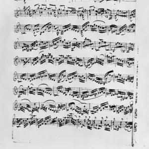 Copy of Partita in D Minor for Violin by Johann Sebastian Bach (1685-1750)