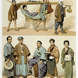 Costumes and transport in Japan