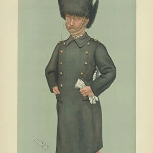 Count Albert Edward Wilfrid Gleichen (colour litho)