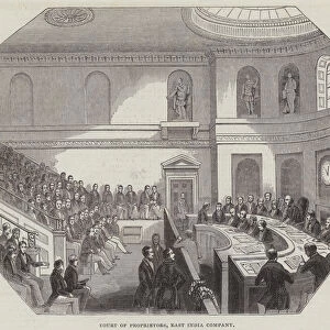 Court of Proprietors, East India Company (engraving)