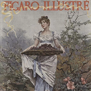 Cover of Le Figaro Illustre, April 1891 (colour litho)