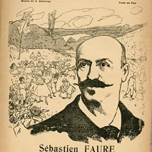 Cover of "The Men of the Day", Satirical in N & B, ca
