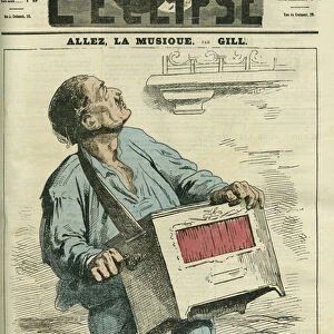 Coverage in "L Eclipse"by Gill, May 15, 1870, Paris