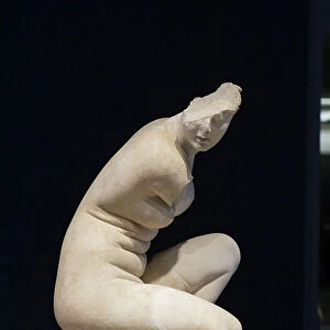 Crouching Aphrodite, imperial roman period (marble)