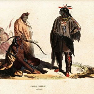 Crow people at Fort Clarke