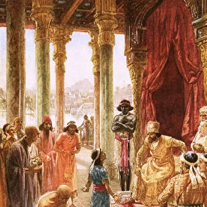 Daniel interprets the dream of Nebuchadnezzar