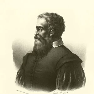 Daniele da Volterra, portrait (engraving)