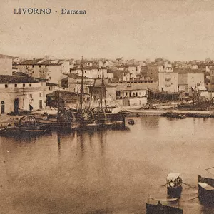 Darsena of Livorno, Livorno, Italy, 1900-1910