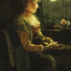 Daydreams, 1891 (oil on canvas)