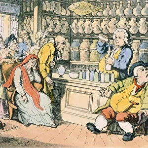Death and the Apothecary or The Quack Doctor, illustration