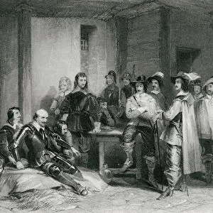 Death of the Earl of Lindsey (engraving)
