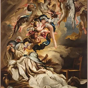 Death of St. Scholastica, c. 1700 (oil on canvas)