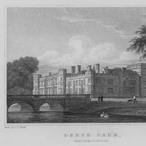 Deene Park, Northamptonshire (engraving)