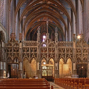 Depicting the screen - jube - between the choir and the nave