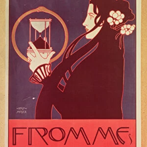 Design for the Frommes Calendar, for the 14th Exhibition of the Vienna Secession